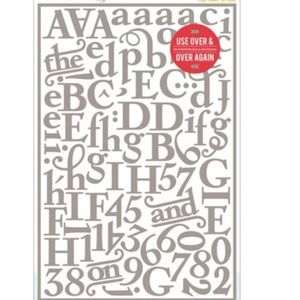 Hazel & Ruby La Patessiere with Numbers Stencil